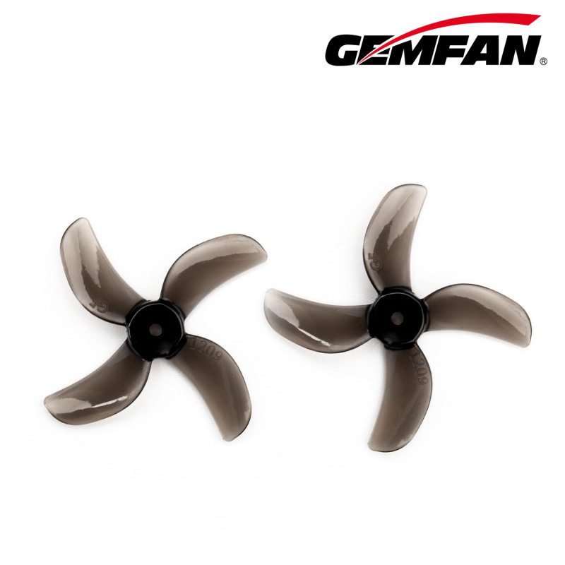 GEMFAN 1.2 Inch Drone Propeller 1209 31mm 4 Blade 4 Pairs for Mini Camera Drone