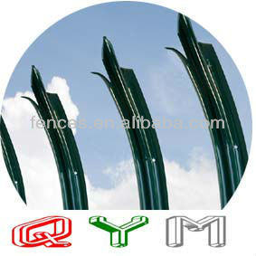 Hot Dipped Galvanized Palisade Fence Manufacture