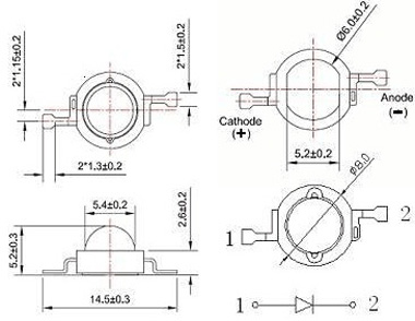 High Power IR LED 