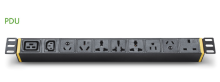 19'' 1U German PDU for rack cabinet, rack, cabinet