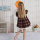 Girls Fall vintage ourfits back to school dress