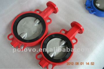 EPDM rubber seal butterfly valve