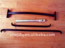 Coated steel tube funiture welding hardware fitting assembly part