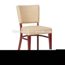 T830 US restaurant beech wood fabric dining chair