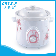 8.5litre large electric white ceramic crock pot for soup and porridge DDG-85C