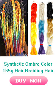 Free sample 24inch 100g braiding hair crochet braid synthetic hair extension