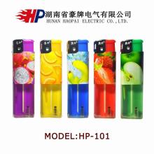 refillable electronic cheap custom lighter plastic gas lighter