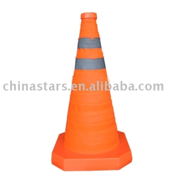 retractable traffic cone