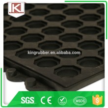 anti-fatigue interlocking porous kitchen rubber floor mat