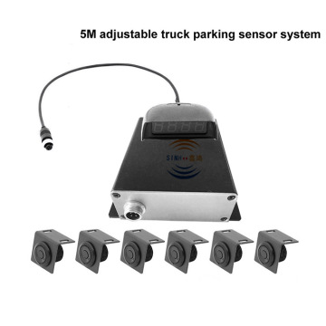 Parking sensor with LED display for truck/bus