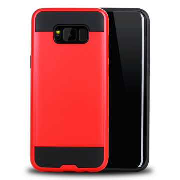 Hot selling brushed TPU PC Hybrid Phone Case for Samsung Galaxy S8,Galaxy S8 Case