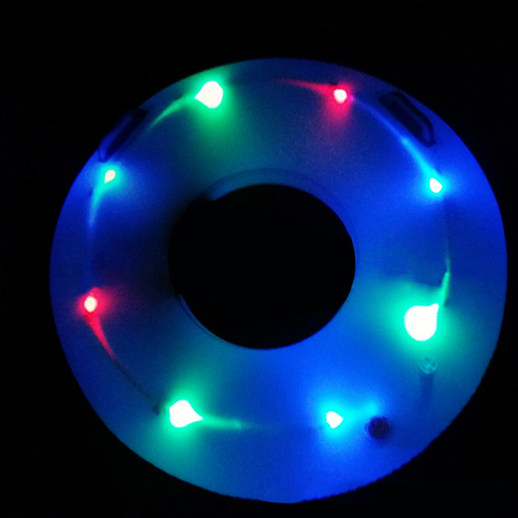 Material de engrosamiento PVC LED Tubo de nieve inflable