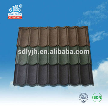 Strong sand coated metal roofing tiles