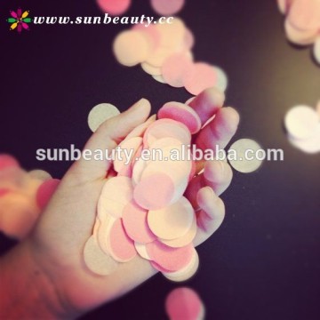 Colorful paper confetti wedding reception decorations wholesale