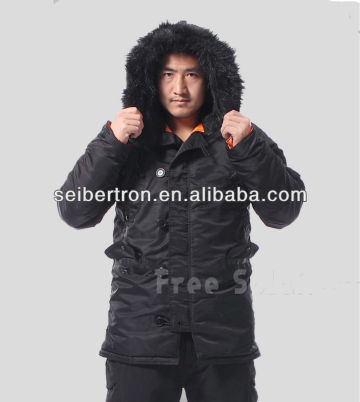 Seibertron N-3B Parka Men's Winter Outdoor Parka Military Windbreaker parka