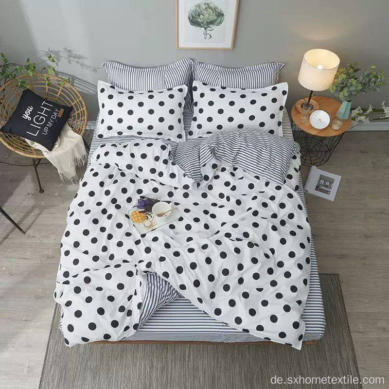 Gedruckte Streifen Design für Bettwäsche-Sets