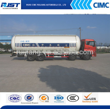 Dongfeng 8x4 bulk cement tank truck /powder tank truck cement transport tank truck