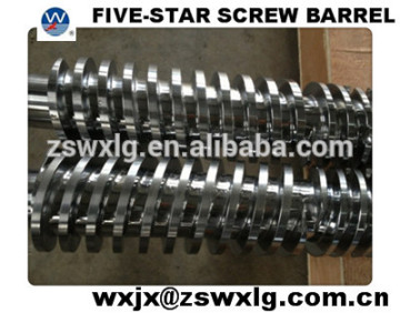 injection screw barrel/bimetallic injection screw barrel/injection bimetallic screw barrel/screw barrel for injection machine