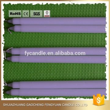 Chinese paraffin wax fluted candle