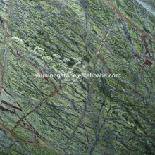Rainforest Green marble tile slab