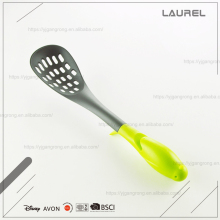 Slotted cooking spoon plastic kitchenware Nylon kitchenware with bird handle