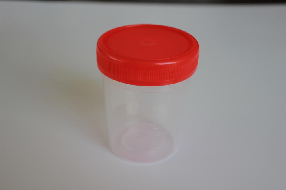 Laboratorium Plastic Single Gebruik Specimen Cup met lepel