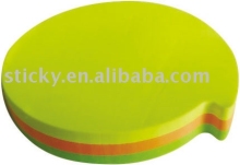 play and fun shaped sticky note