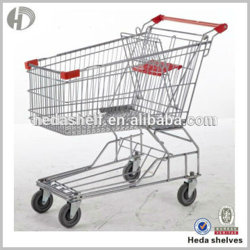 folding shopping cart with seat