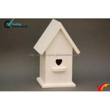 Wooden birdhouse