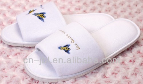 embroidery cute image personalised waffle slippers for women