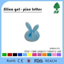 Customized Design Soft FDA and LFGB Approved Silicone Wire cable organizer/Silicone Cable Tie Holder