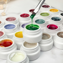 Cloverfei Nail Tech: Japanese Gel Polish Solid Nail Art Painting