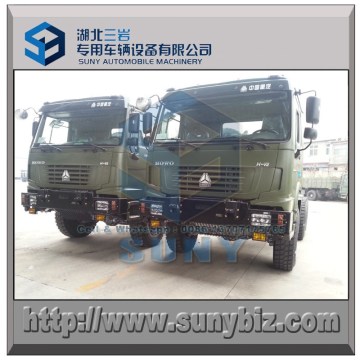 7000 mm length cargo box 6X6 AWD SINOTRUK HOWO 290hp lorry cargo truck