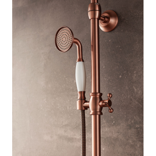 Shower faucet kit made of brass