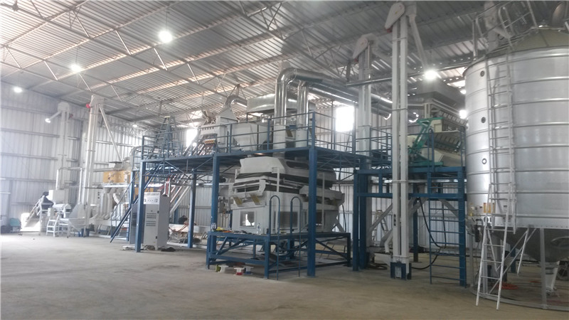 Impianto di lavorazione per la pulizia di semi di grano Grain Seed Cleaning Processing Plant