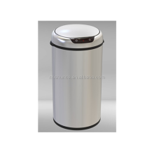 Stainless Steel 30L Round Automatic Touchless Kitchen Bathroom Sensor Bin