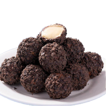 OEM Cookie Chocolate Manufacturer Solid Compound Chocolate with Biscuit Additive for Children and Adults