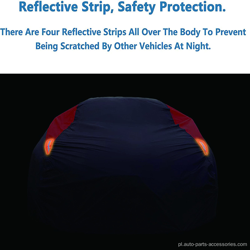 Automobile 6 -warstwowe okładki samochodów ochronnych UV