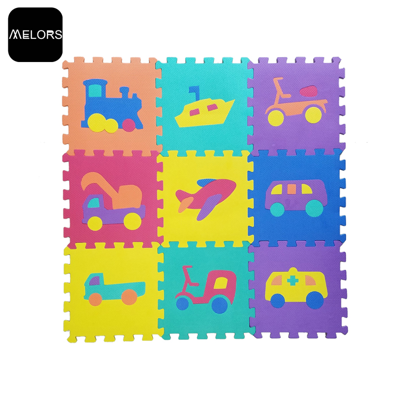 Baby Play Mat Εκπαιδευτικό Traffic Puzzle Mat