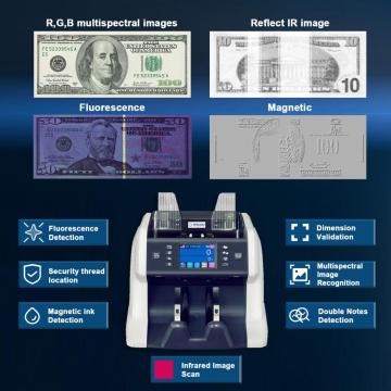 Multi Counrency Mixed Denomination Bill Counter