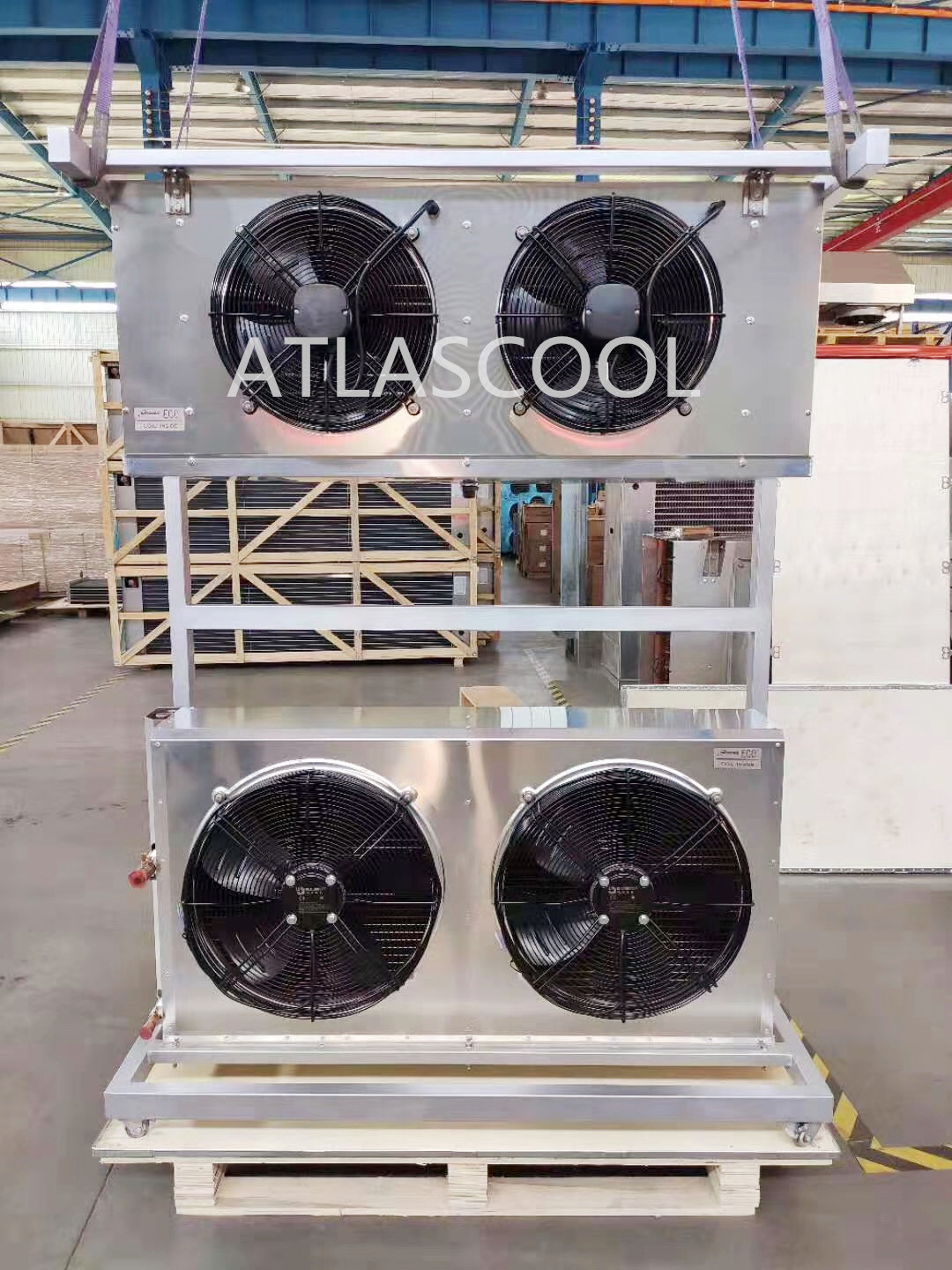 evaporador de almacenamiento en frío cold storage evaporator
