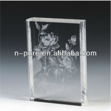 Hottest Crystal 3D Laser Etched Paperweight