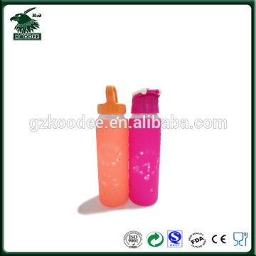 High quality glass water bottle, custom glass water bottle wholsales