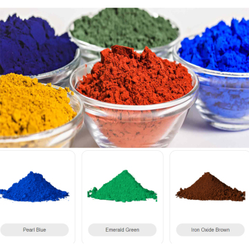 Red Iron Oxide Material for Construction Applications