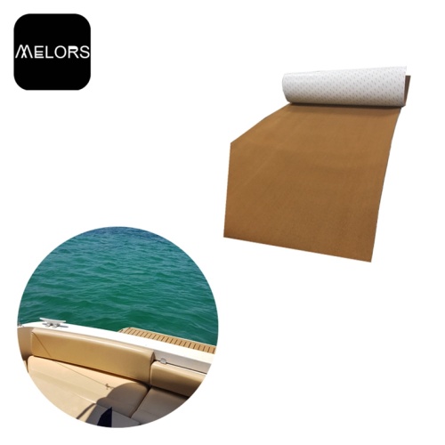 Almofadas antiderrapantes para convés de barcos Faux-Teak Marine Eva Sheet