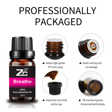 10ml Breathe Essential Oil Blend Oil for Diffuser Massage