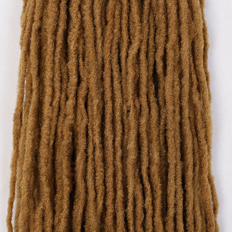 Aisi Hair 1B 27# 30# 20 Inch Dreadlocks Crochet Braids Soft Goddess Faux Locs Crochet Hair Synthetic Braiding Hair