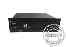 Gps Automatical Bus Station Announcer Box , Ir Remote Hd Media Player Box