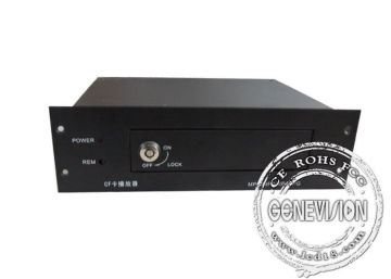Gps Automatical Bus Station Announcer Box , Ir Remote Hd Media Player Box