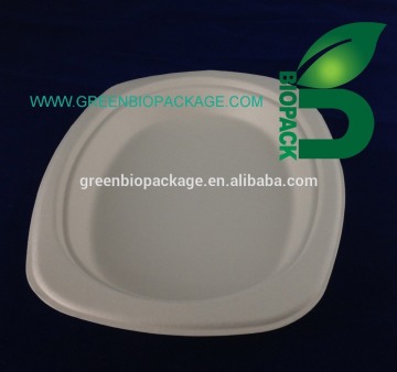 Disposable designer fast food tray, non-slip food serving trays